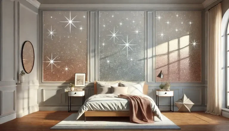 Pittura con Brillantini per Pareti